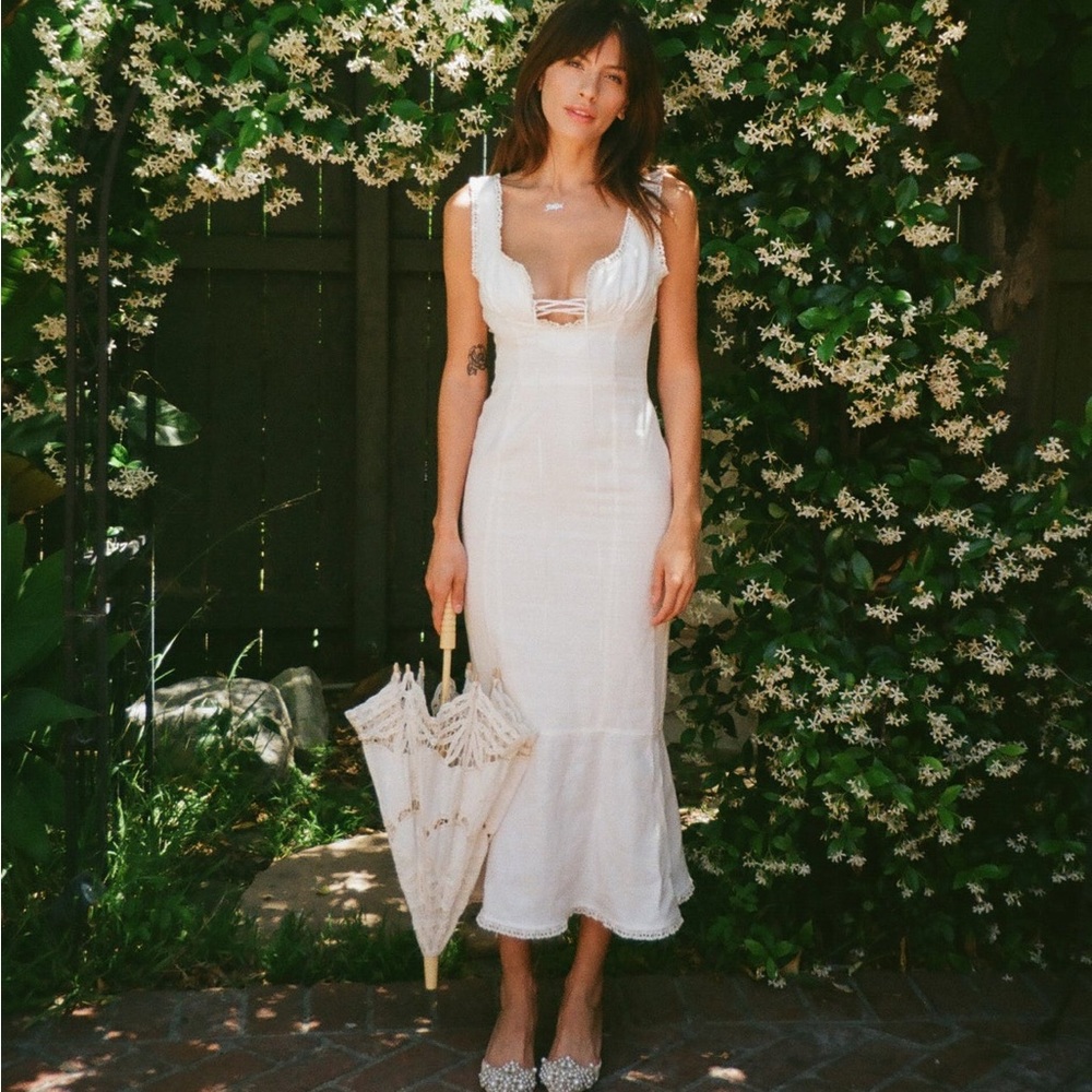 RARE Fait par Foutch linen dress